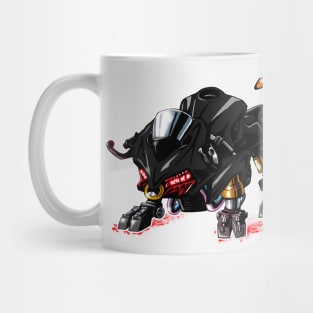 Ducati Panigale Bull Black Mug